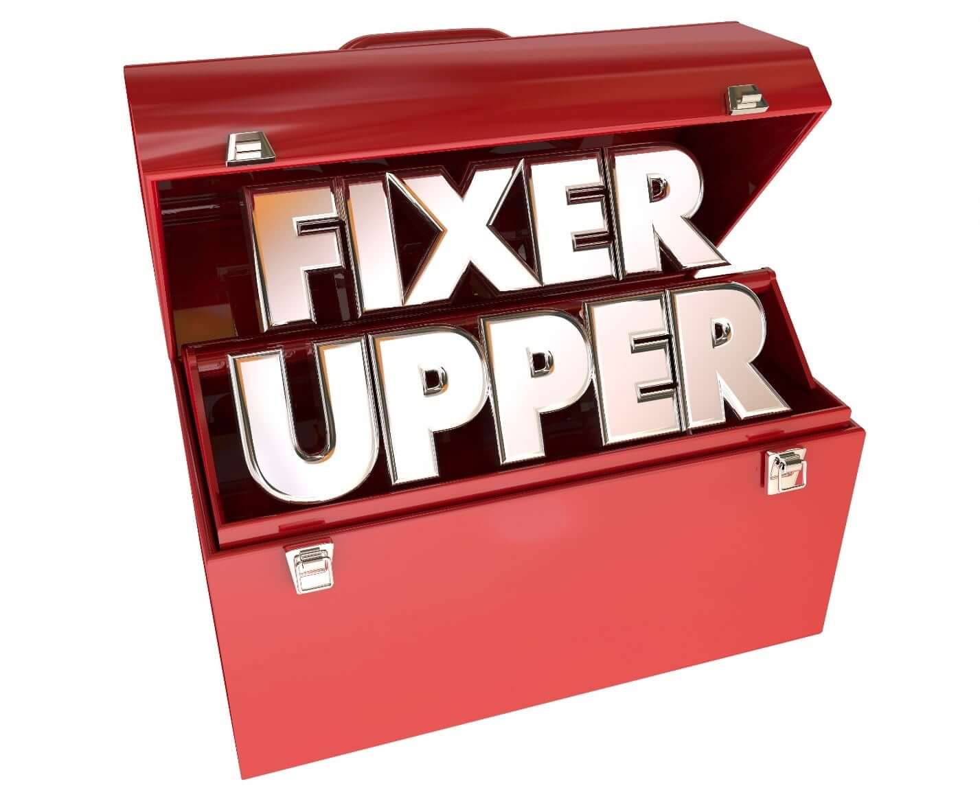 toolbox labeled fixer upper