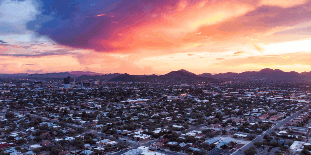 Tucson, Arizona skyline | Rental Property Investments